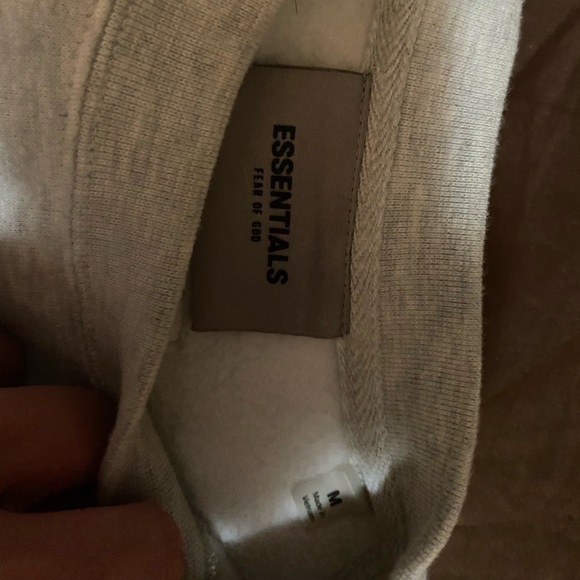 Essentials Heather Grey Crewneck - Picture 2 of 2